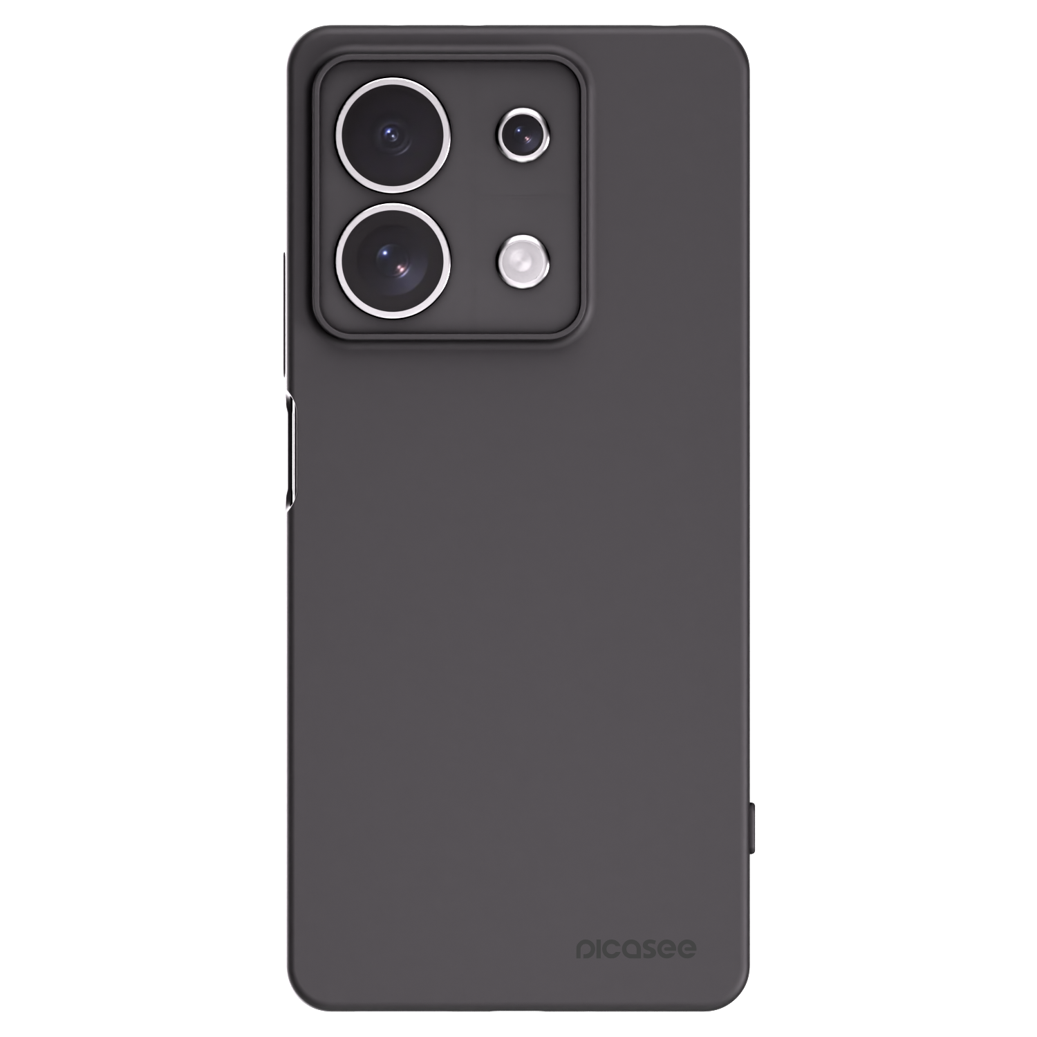 Picasee silikónový čierny obal pre Xiaomi Redmi Note 13 4G - Clear