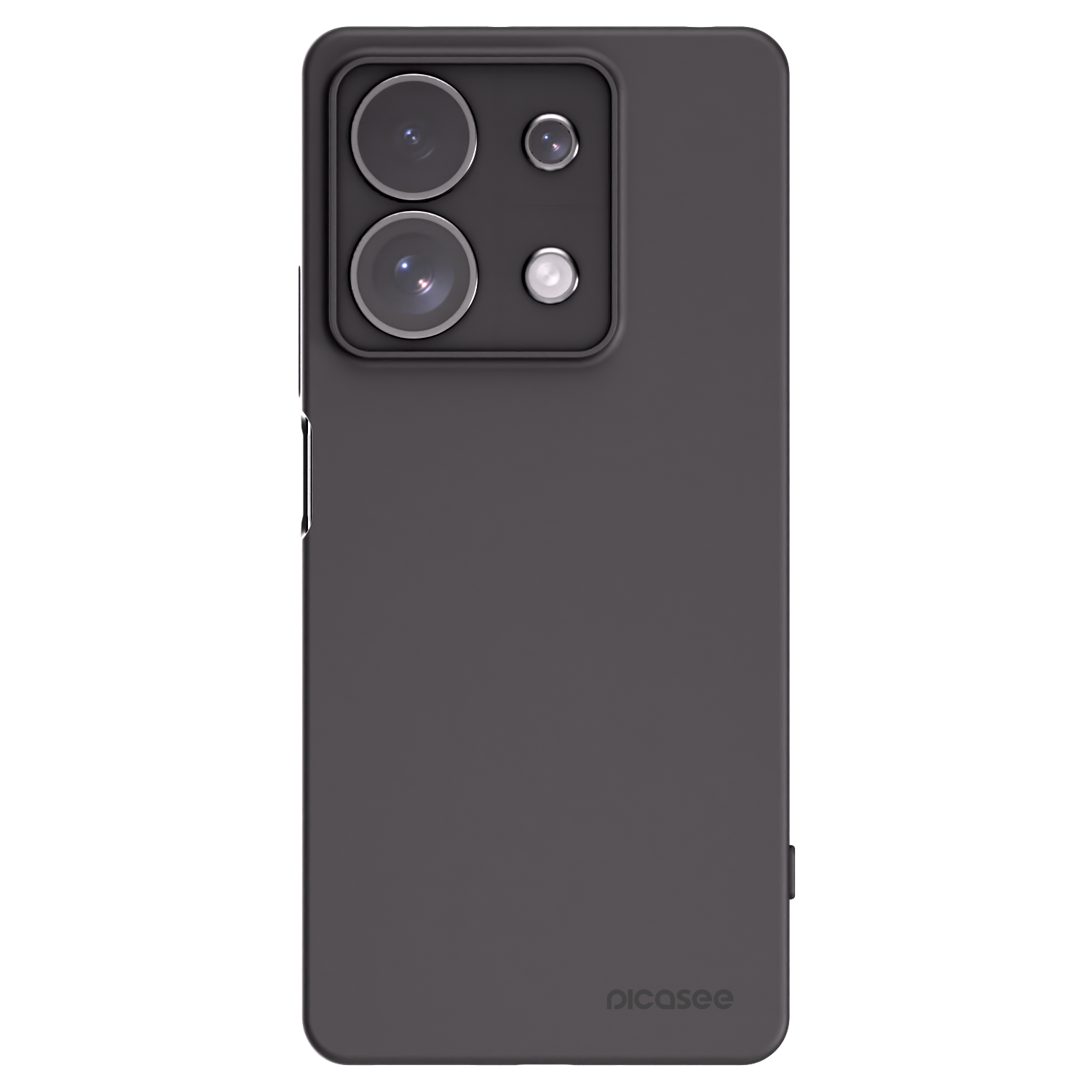 Silikónový čierny obal pre Xiaomi Redmi Note 13 Pro 4G - Clear