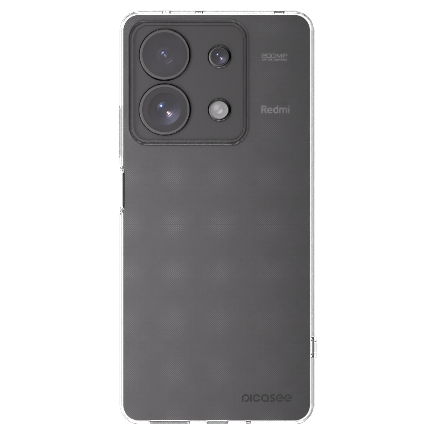 Silikónový prehľadný obal pre Xiaomi Redmi Note 13 Pro 4G - Clear
