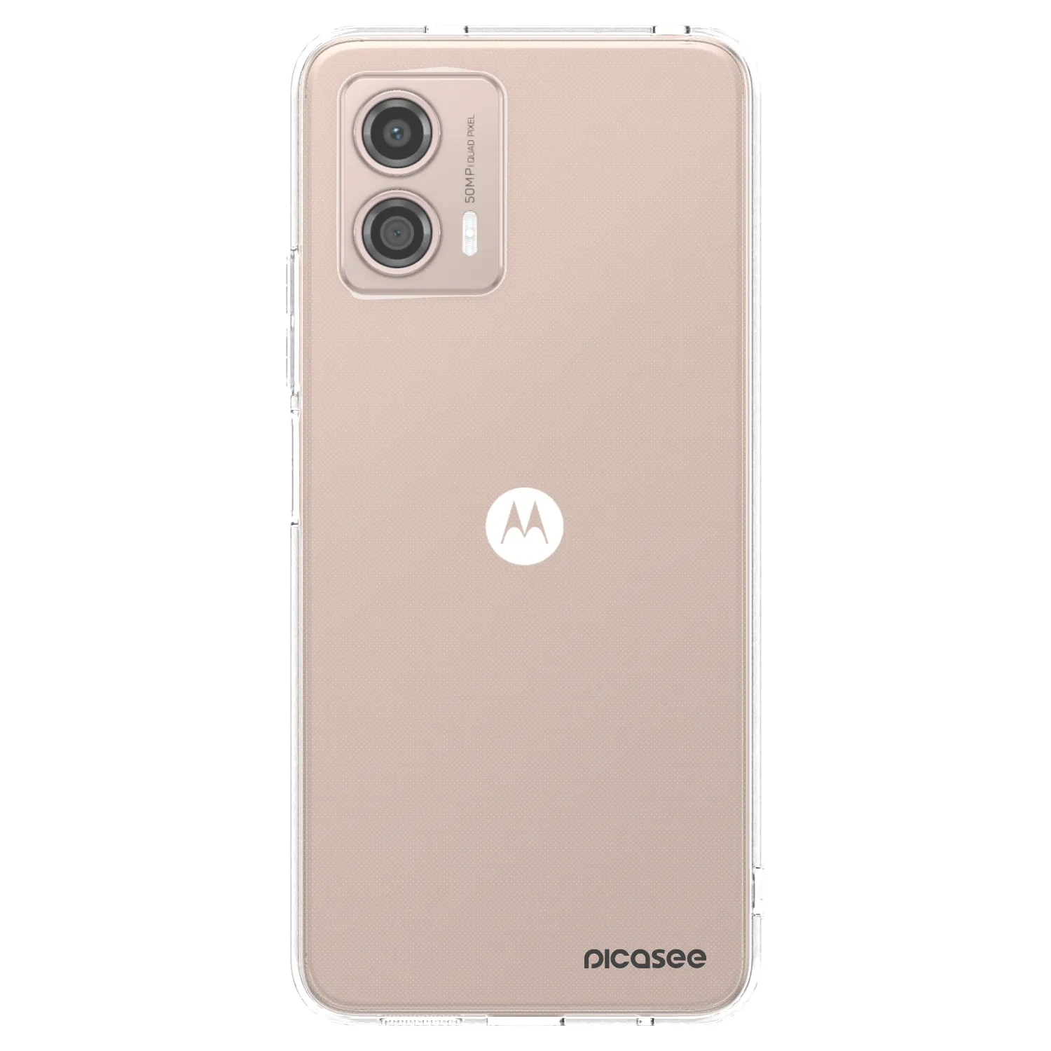 Picasee silikónový prehľadný obal pre Motorola Moto G53 5G - Clear