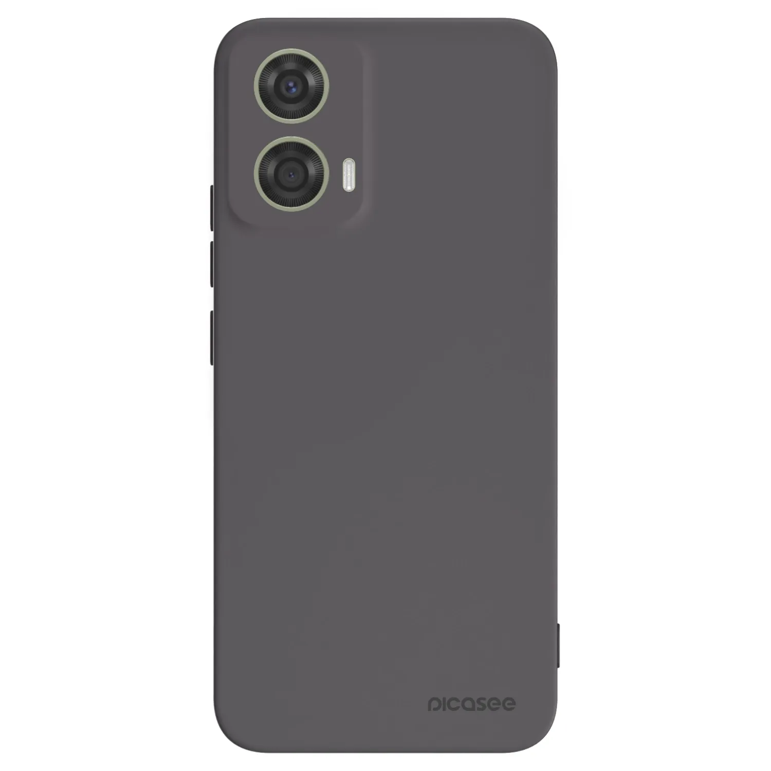Picasee silikónový čierny obal pre Motorola Moto G24 - Clear