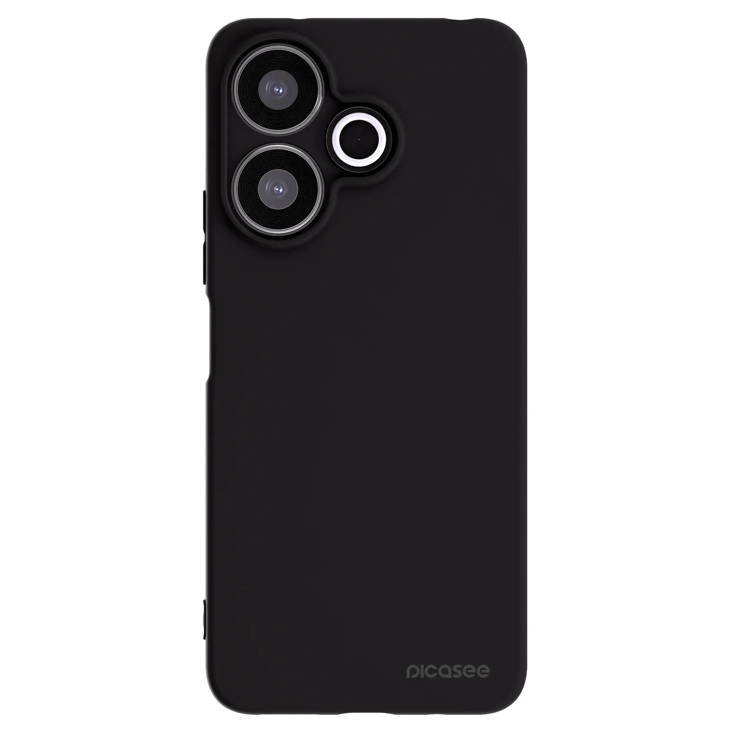 Silikónový čierny obal pre Xiaomi Redmi 13 4G - Clear