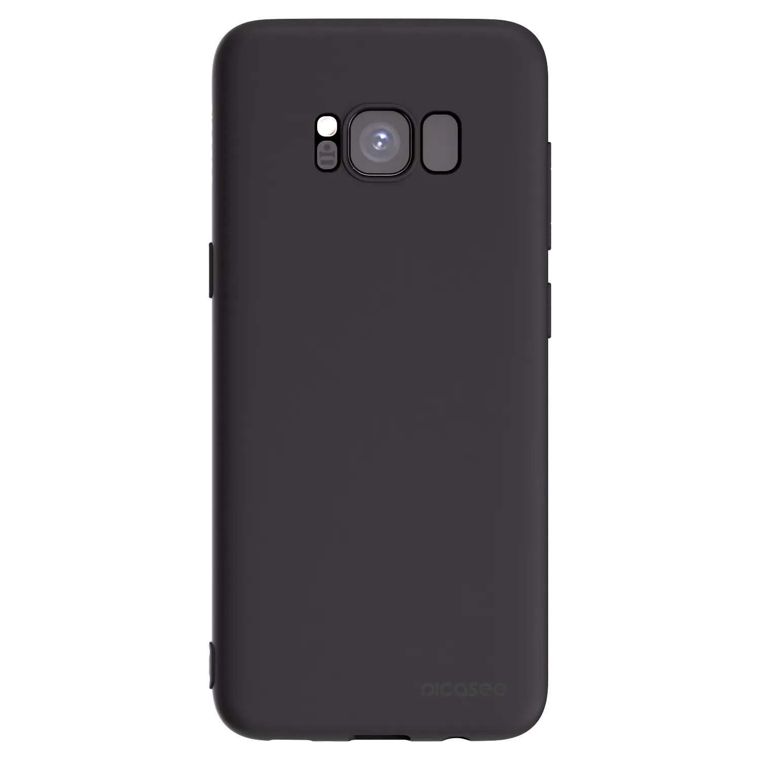 Picasee silikónový čierny obal pre Samsung Galaxy S8 G950F - Clear