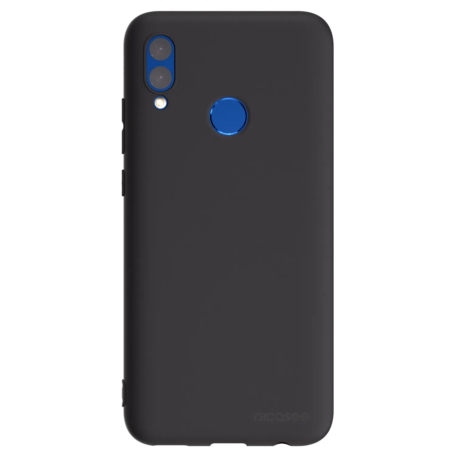 Picasee silikónový čierny obal pre Huawei P Smart 2019 - Clear