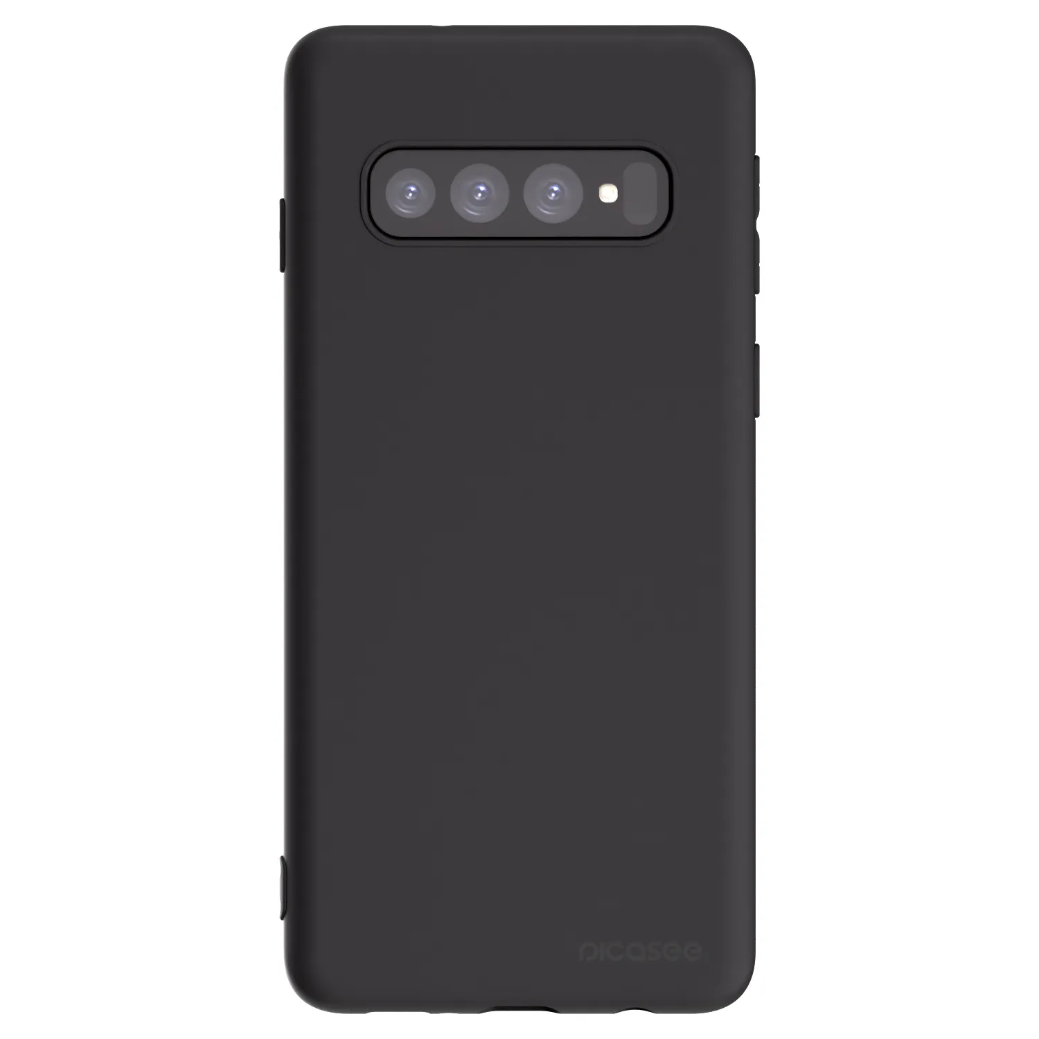 Picasee silikónový čierny obal pre Samsung Galaxy S10 G973 - Clear