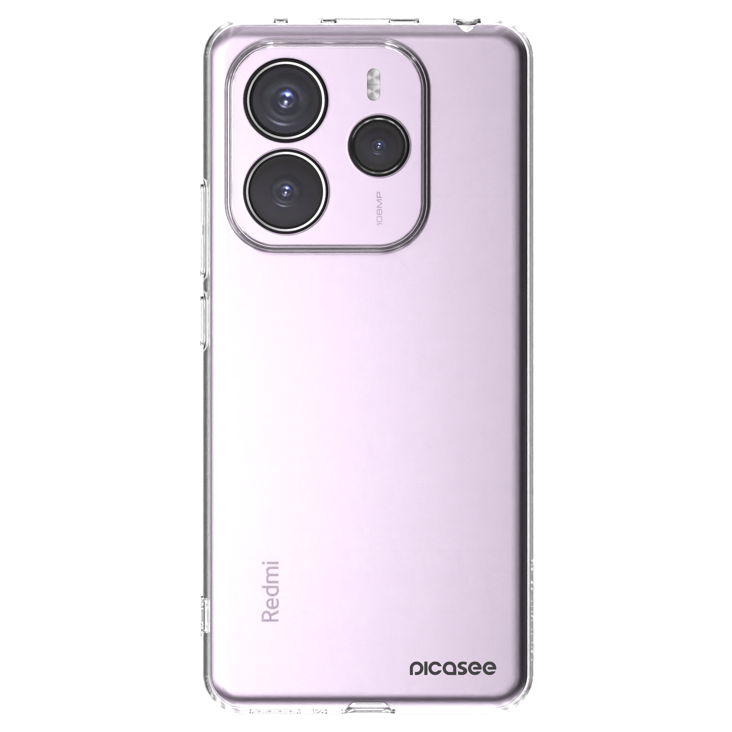 Silikónový prehľadný obal pre Xiaomi Redmi Note 14 5G - Clear