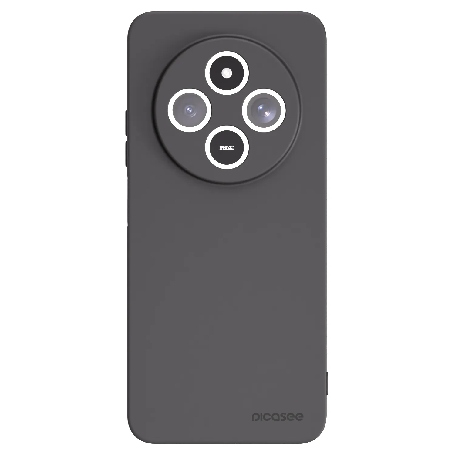 Picasee silikónový čierny obal pre Xiaomi Redmi 14C - Clear
