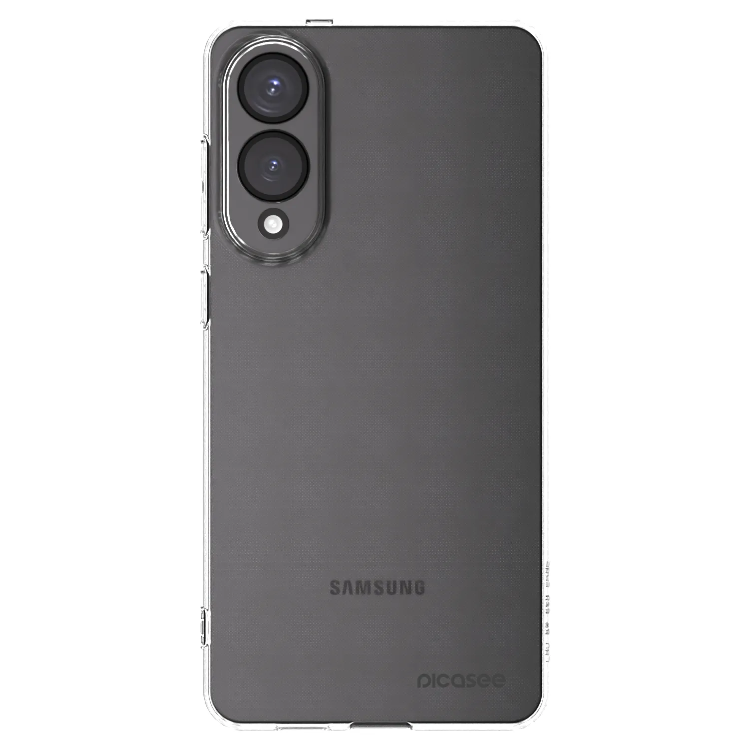 Silikónový prehľadný obal pre Samsung Galaxy S25 Edge 5G - Clear
