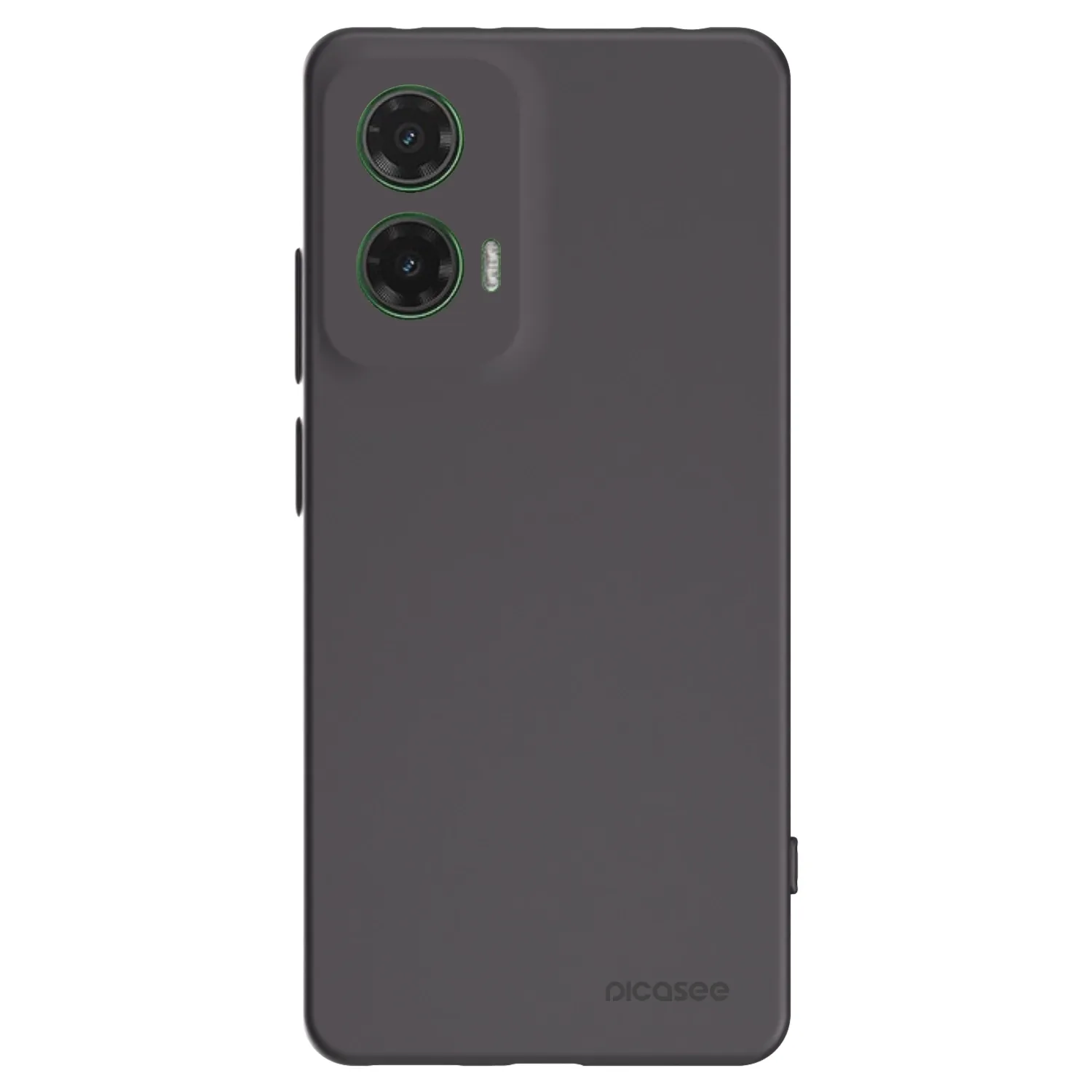 Picasee silikónový čierny obal pre Motorola Moto G35 5G - Clear