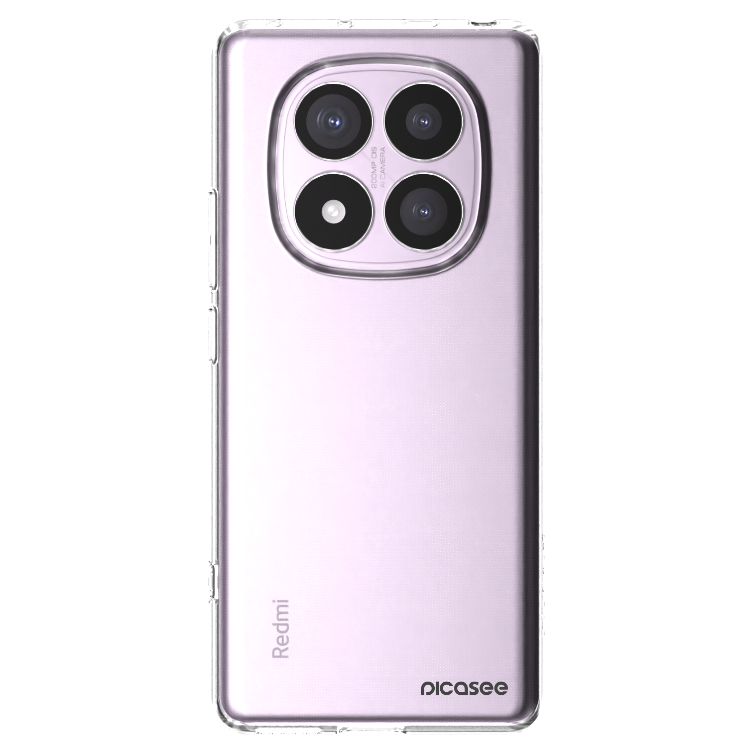 Silikónový prehľadný obal pre Xiaomi Redmi Note 14 Pro 4G - Clear