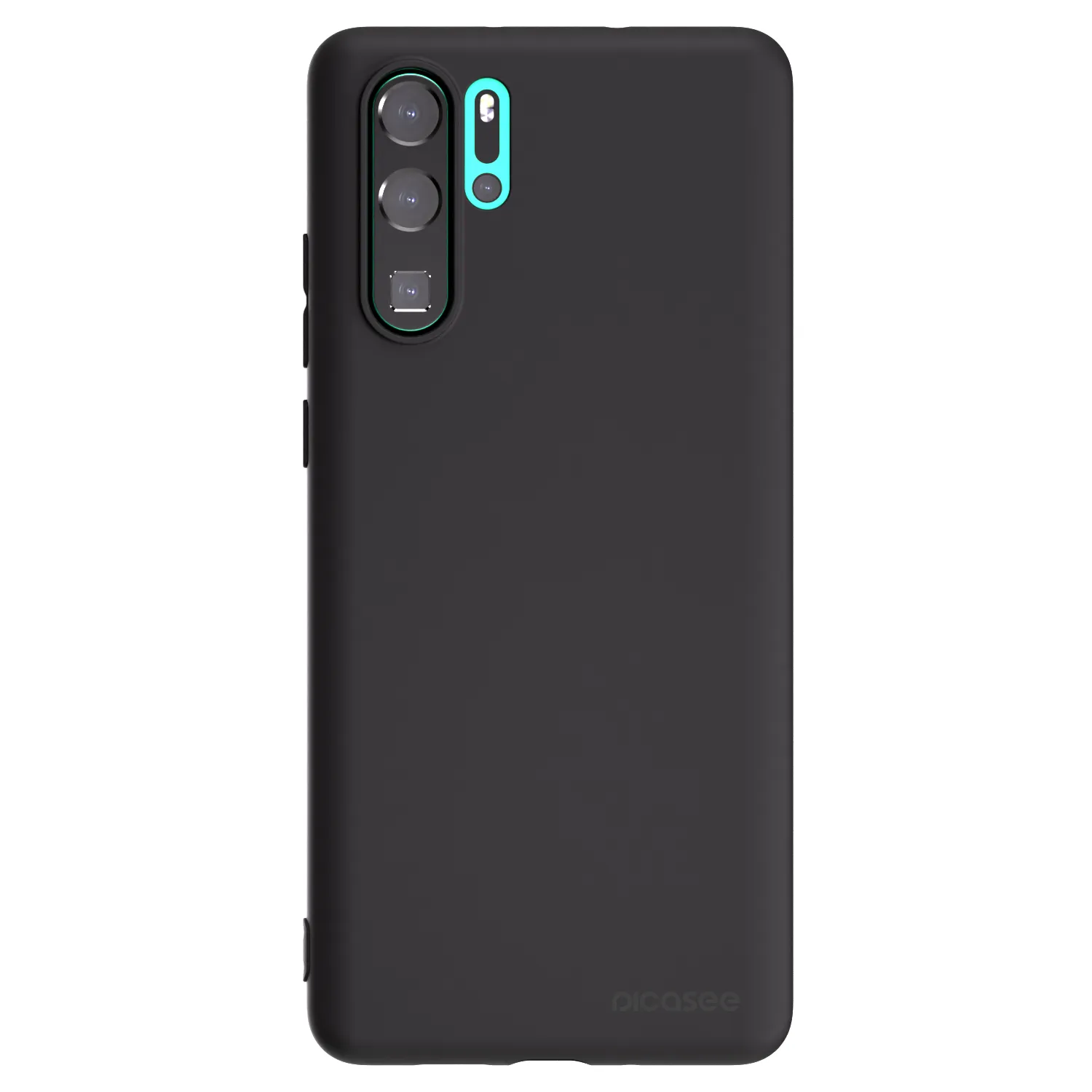 Picasee silikónový čierny obal pre Huawei P30 Pro - Clear