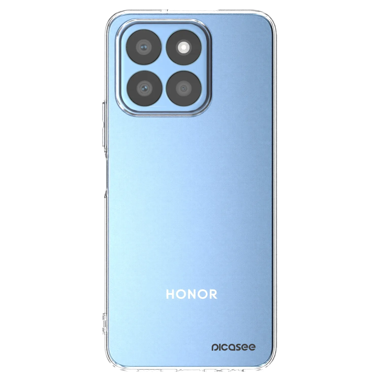 Picasee silikónový prehľadný obal pre Honor X8c - Clear