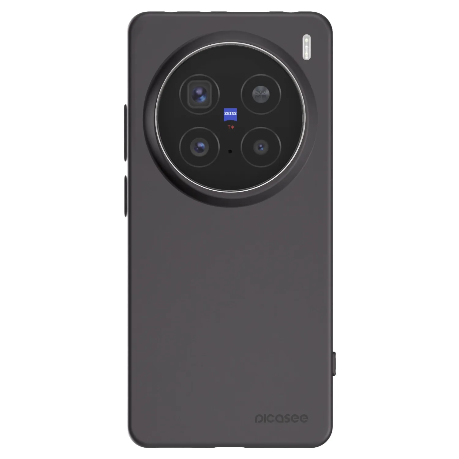 Picasee silikónový čierny obal pre Vivo X200 Pro - Clear