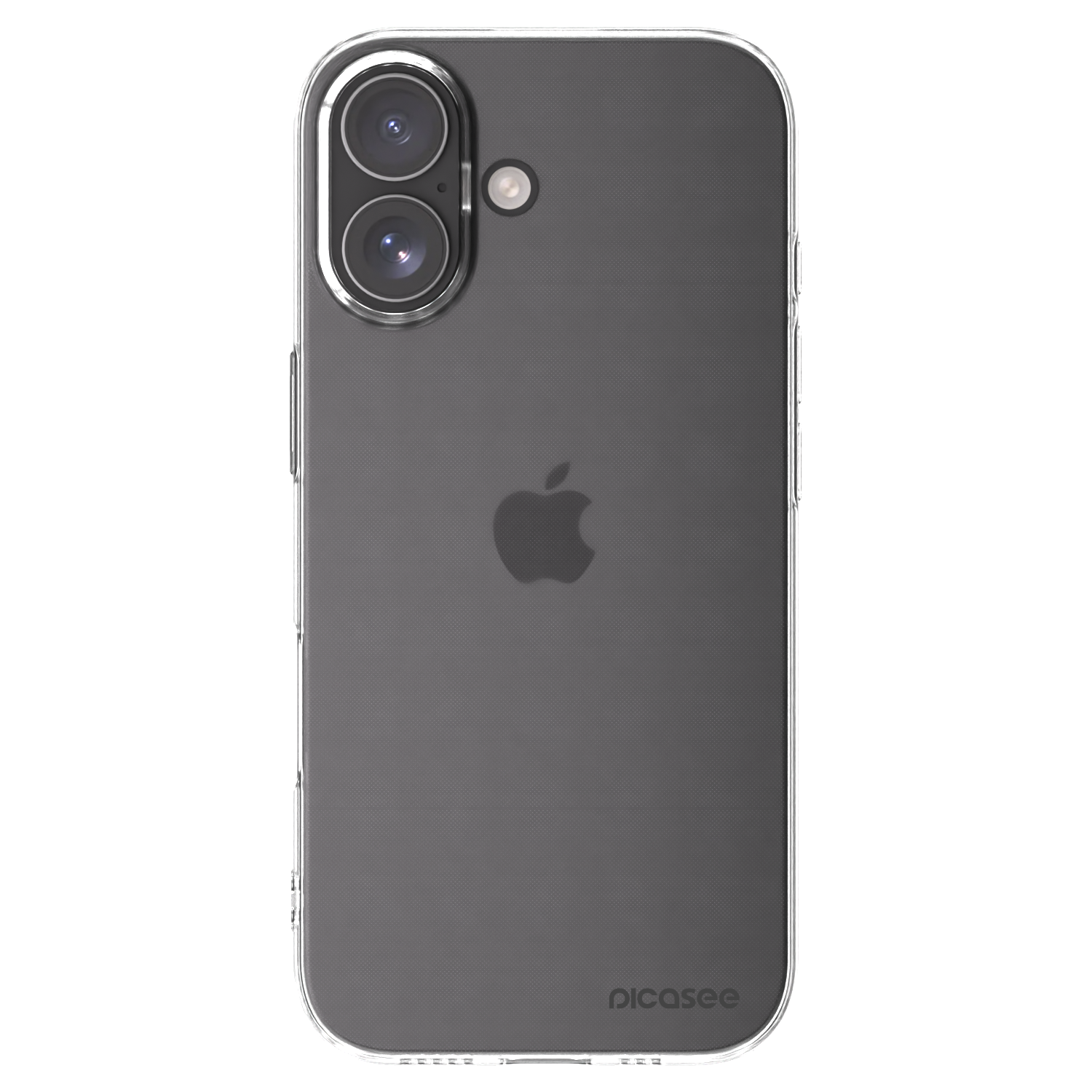 Picasee silikónový prehľadný obal pre Apple iPhone 17 - Clear