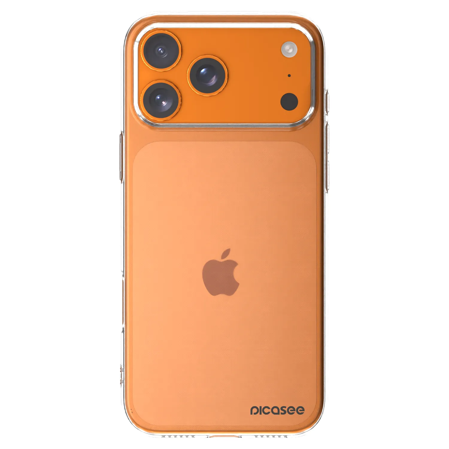 Picasee silikónový prehľadný obal pre Apple iPhone 17 Pro Max - Clear