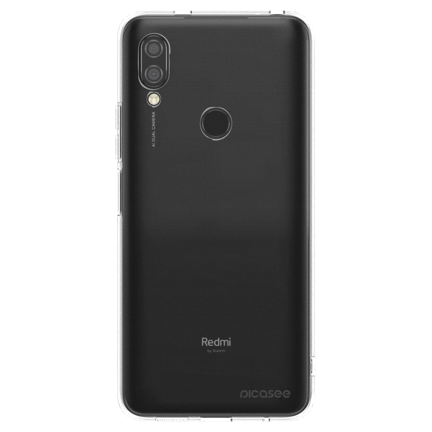 Picasee silikónový prehľadný obal pre Xiaomi Redmi 7 - Clear