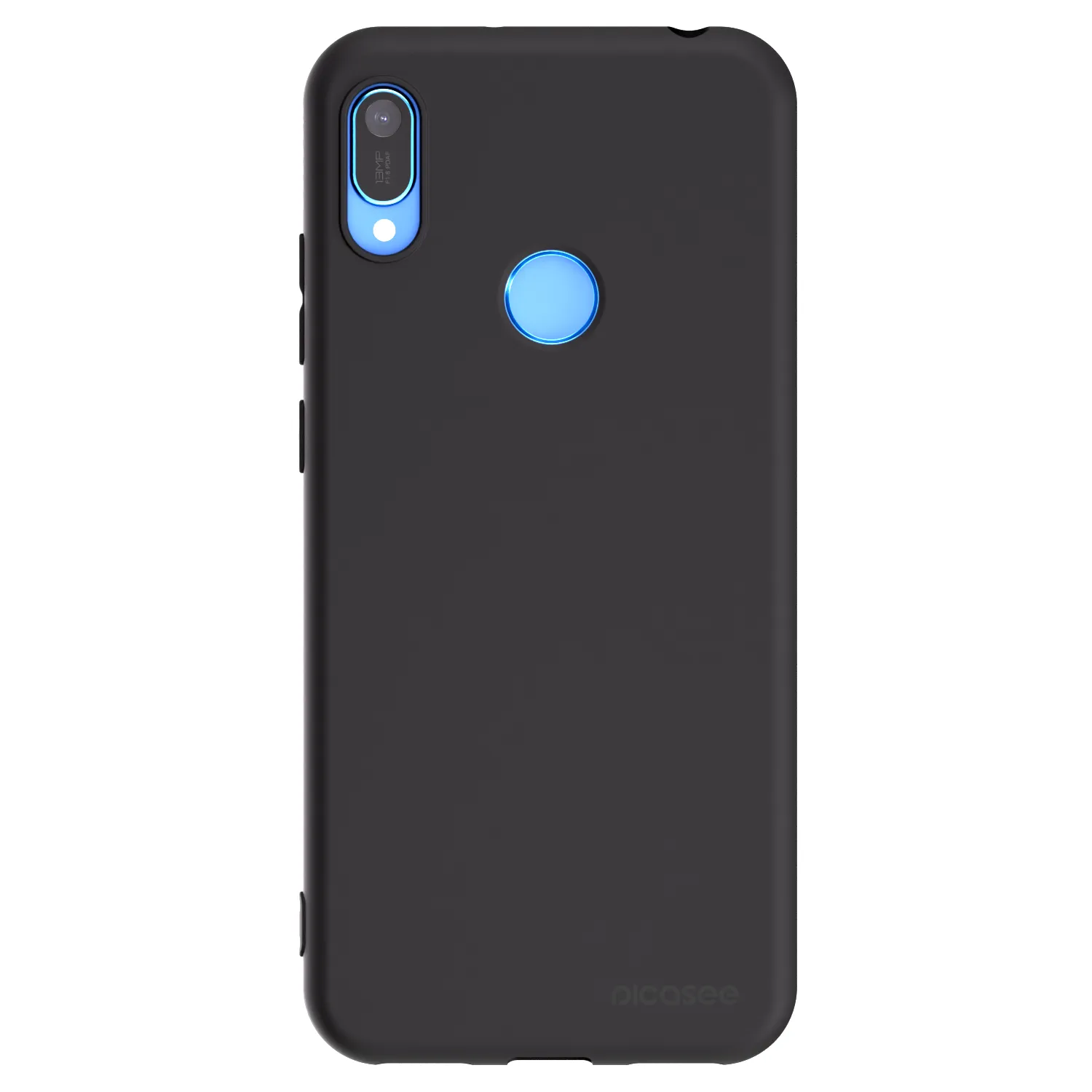 Picasee silikónový čierny obal pre Huawei Y6 2019 - Clear