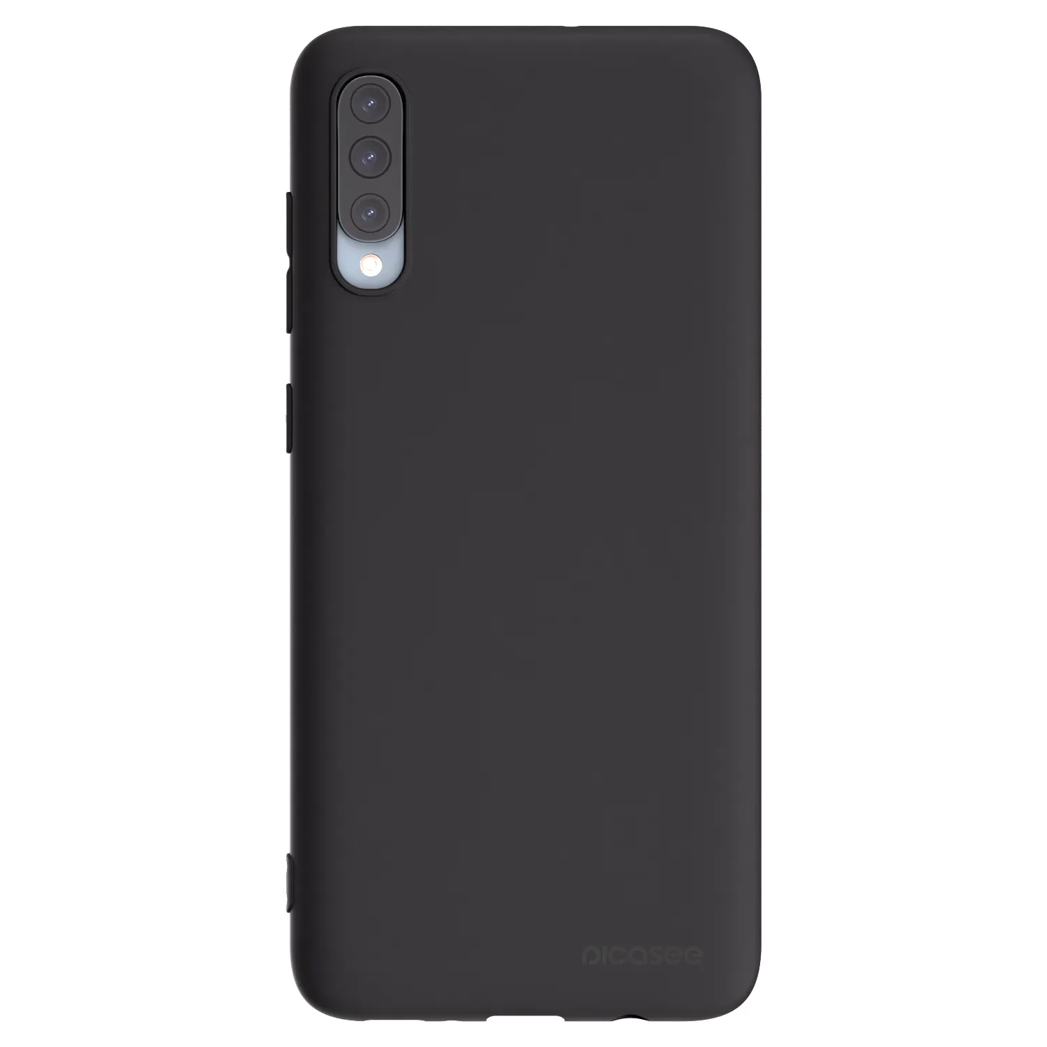 Picasee silikónový čierny obal pre Samsung Galaxy A70 A705F - Clear