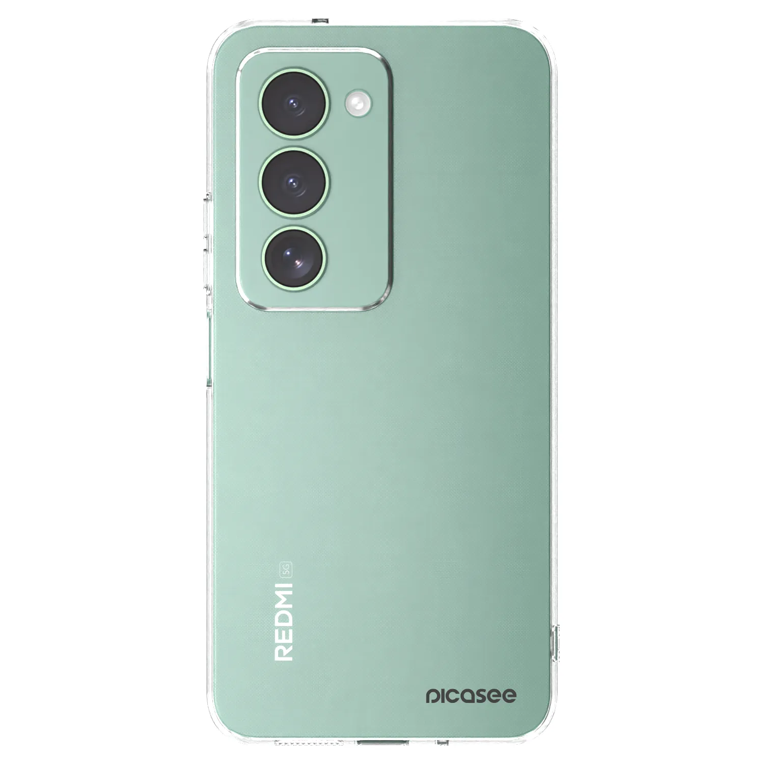 Picasee silikónový prehľadný obal pre Xiaomi Redmi 15 5G - Clear