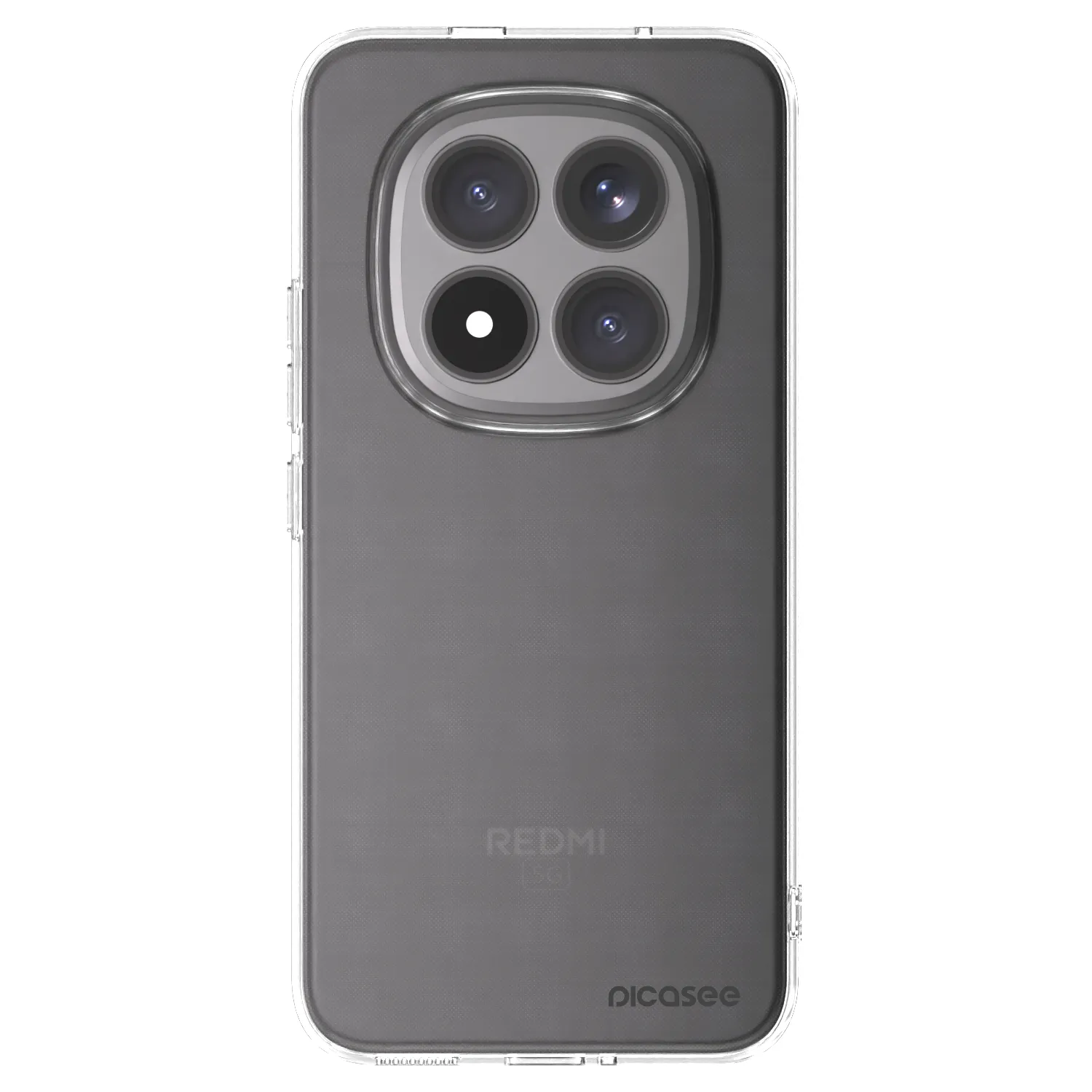 Silikónový prehľadný obal pre Xiaomi Redmi Note 15 Pro+ - Clear