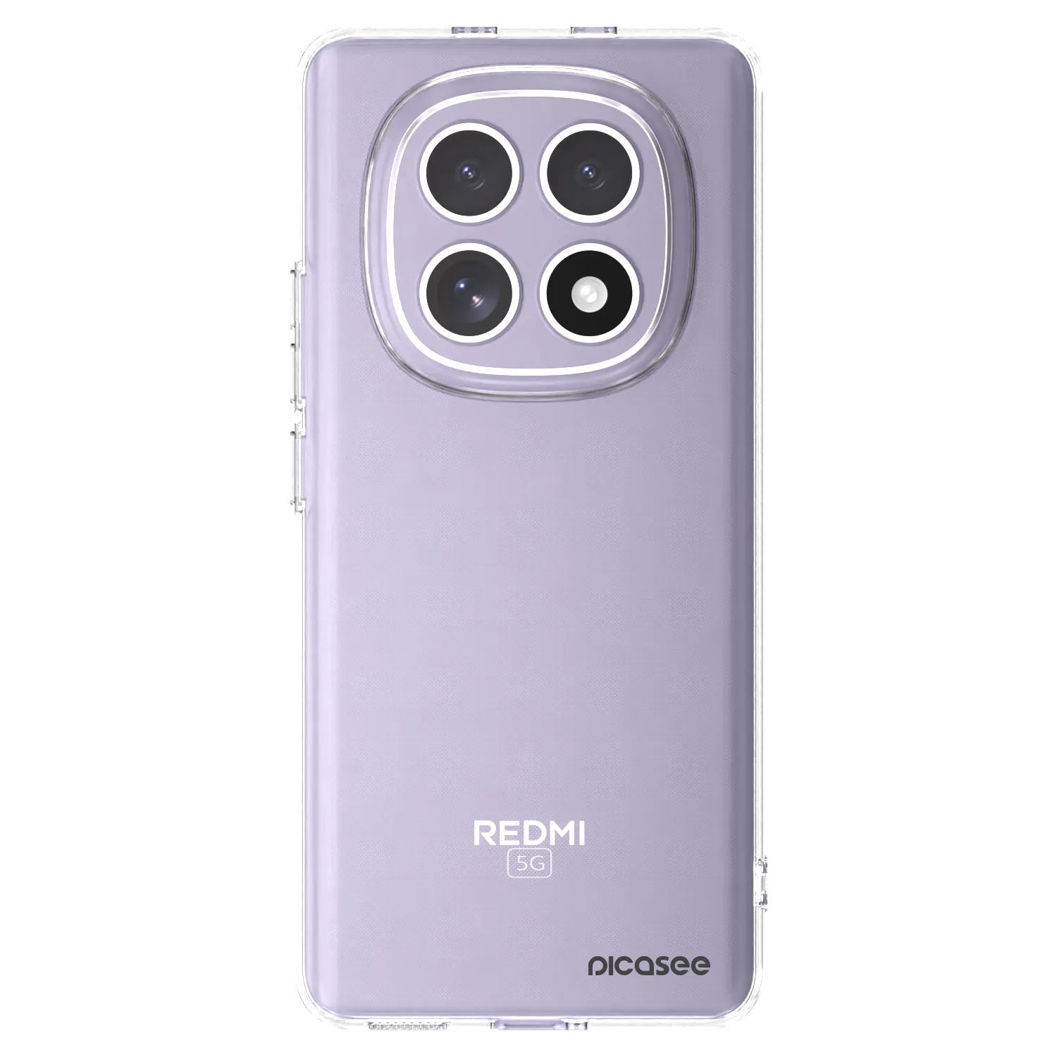 Picasee silikónový prehľadný obal pre Xiaomi Redmi Note 15 - Clear