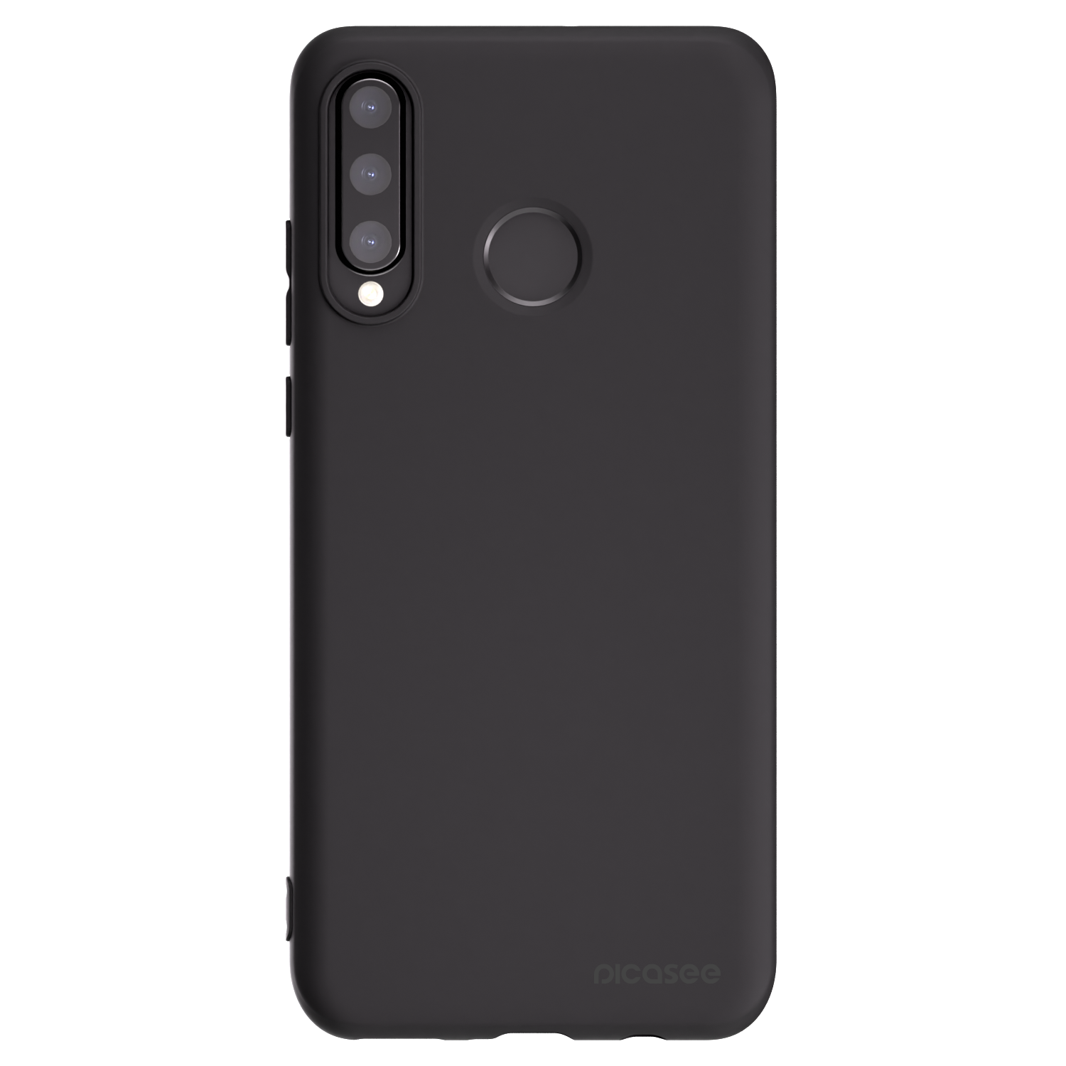 Picasee silikónový čierny obal pre Huawei P30 Lite - Clear