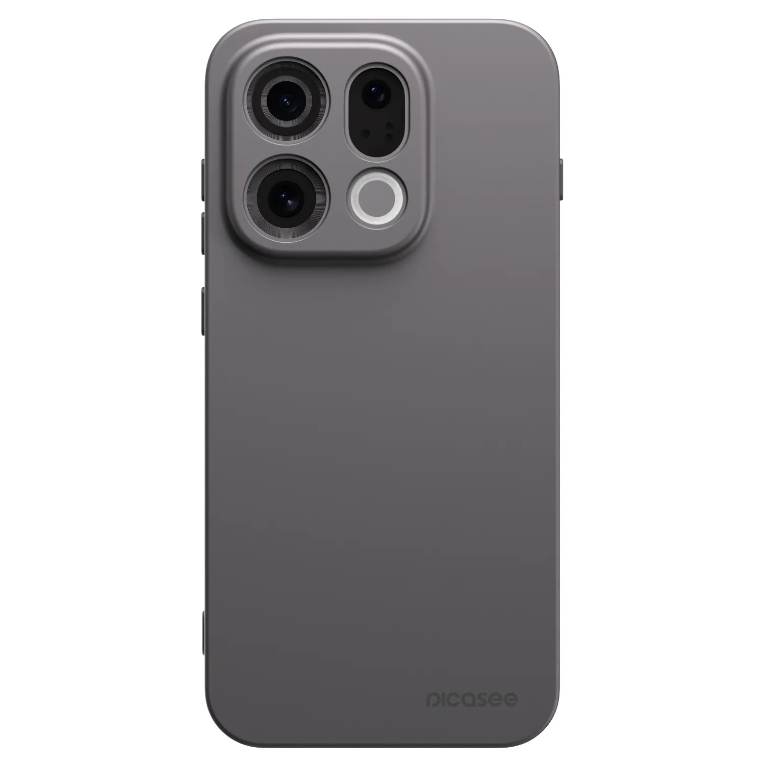Picasee silikónový čierny obal pre OPPO Find X9 - Clear