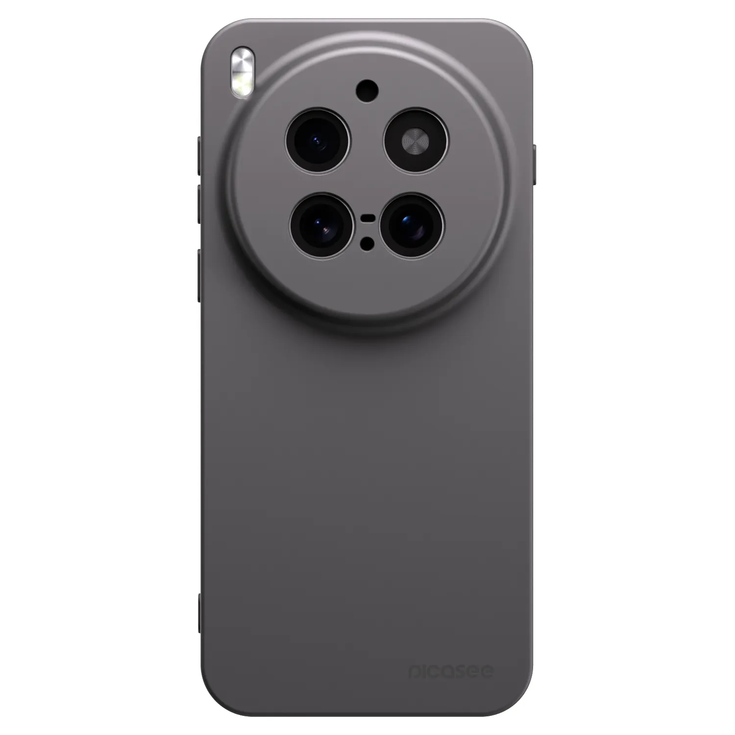 Picasee silikónový čierny obal pre Vivo X300 Pro - Clear