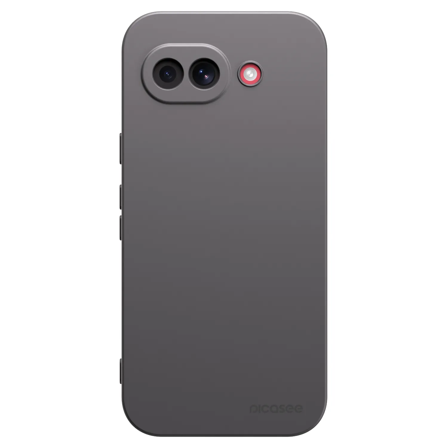 Picasee silikónový čierny obal pre Google Pixel 10a - Clear