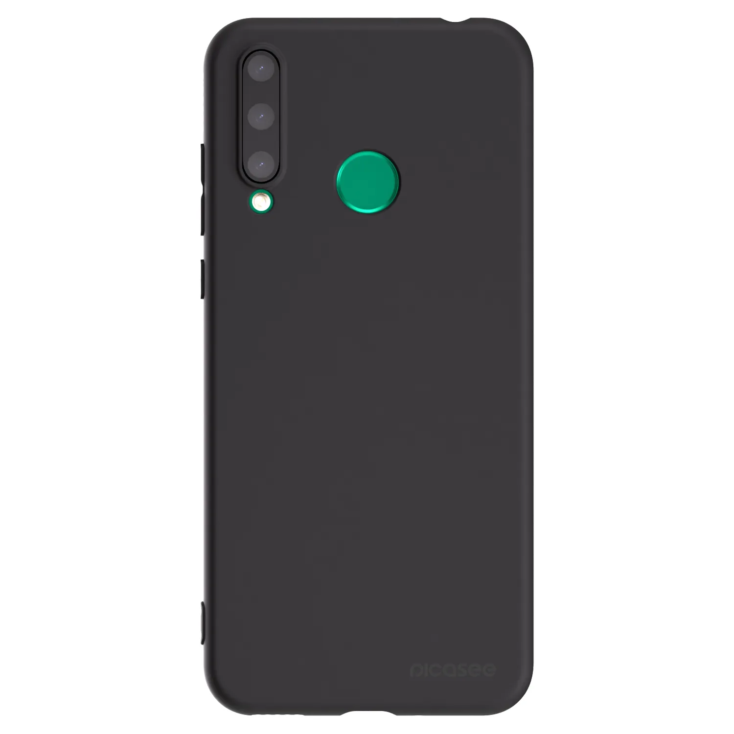 Picasee silikónový čierny obal pre Honor 20 Lite - Clear