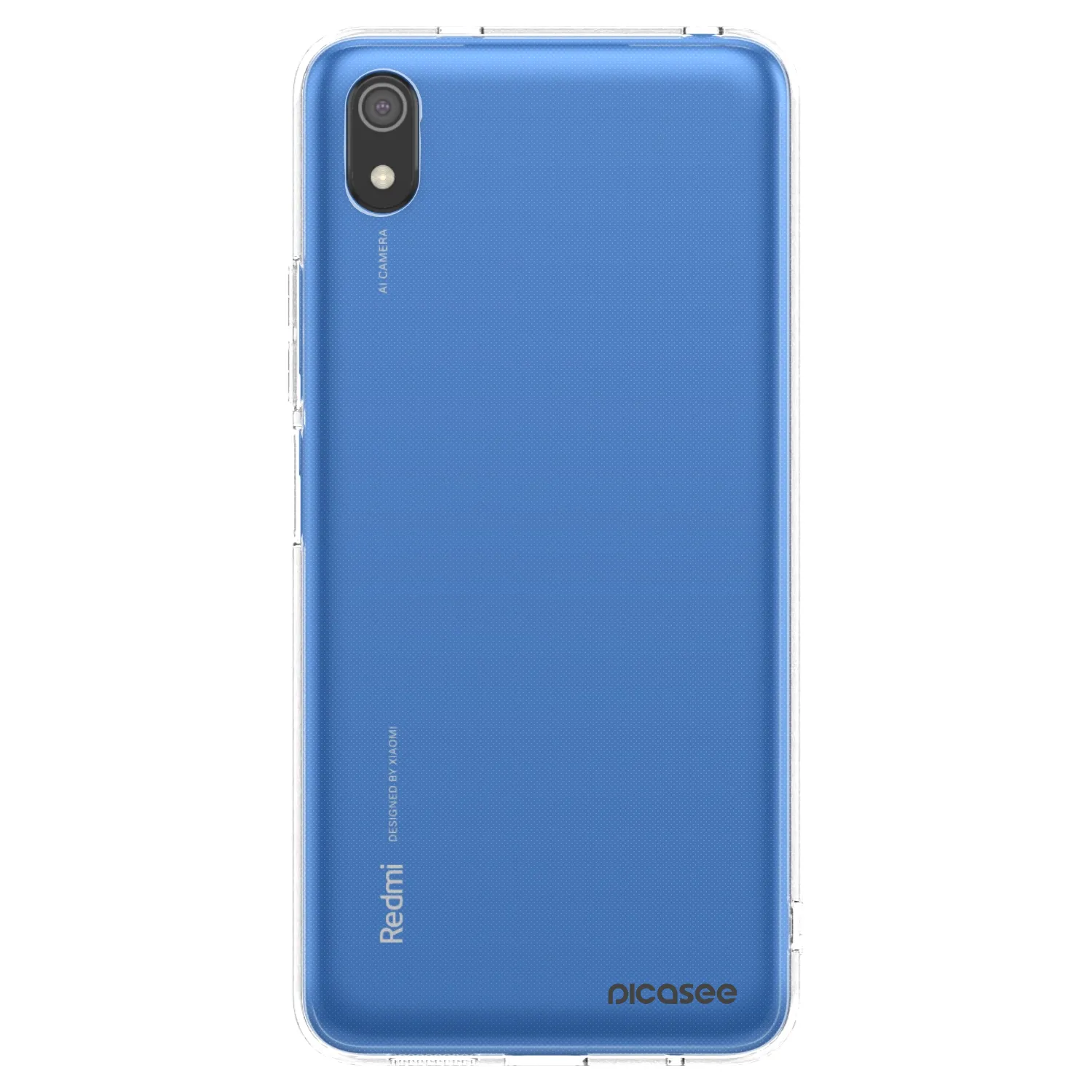 Picasee silikónový prehľadný obal pre Xiaomi Redmi 7A - Clear