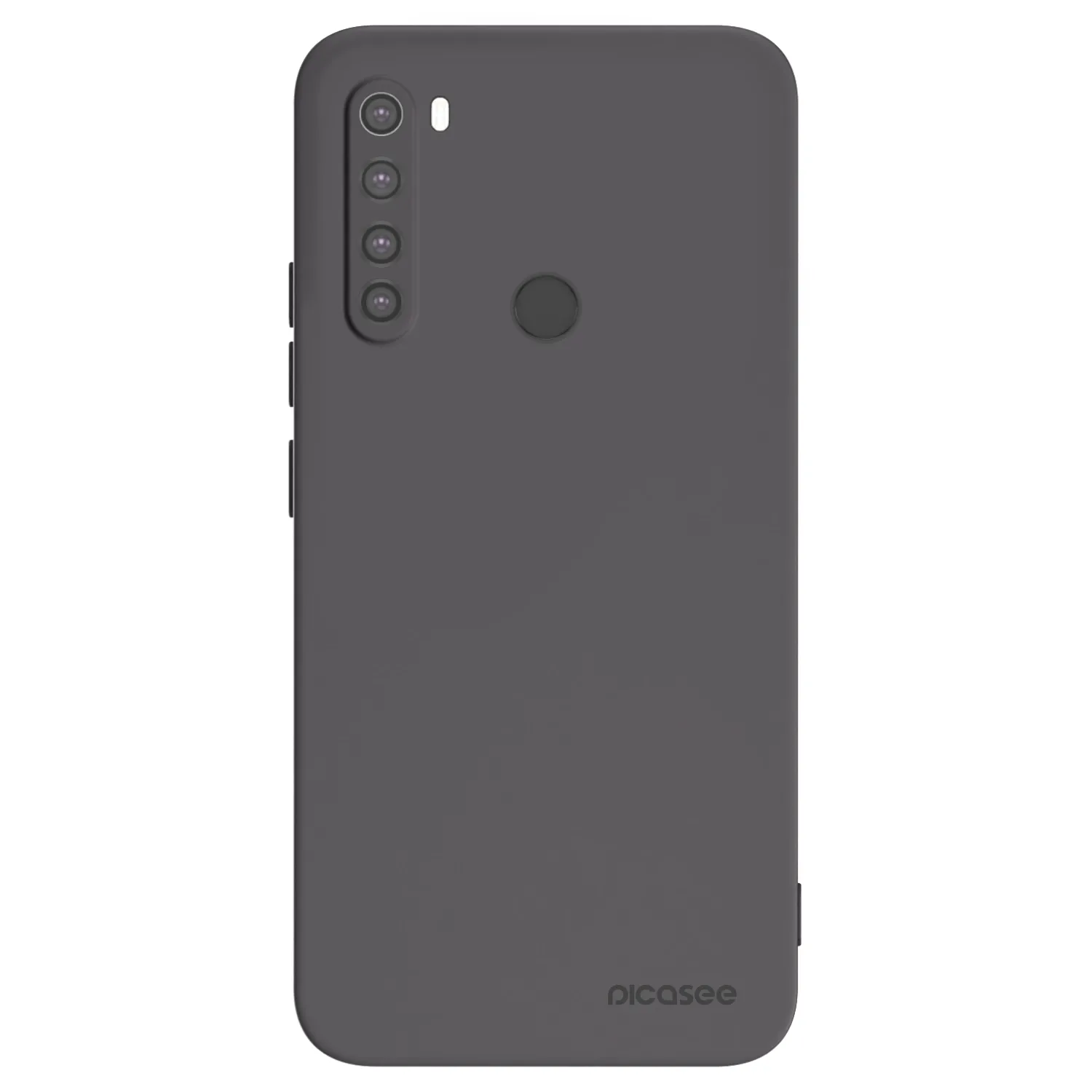 Picasee silikónový čierny obal pre Xiaomi Redmi Note 8 - Clear