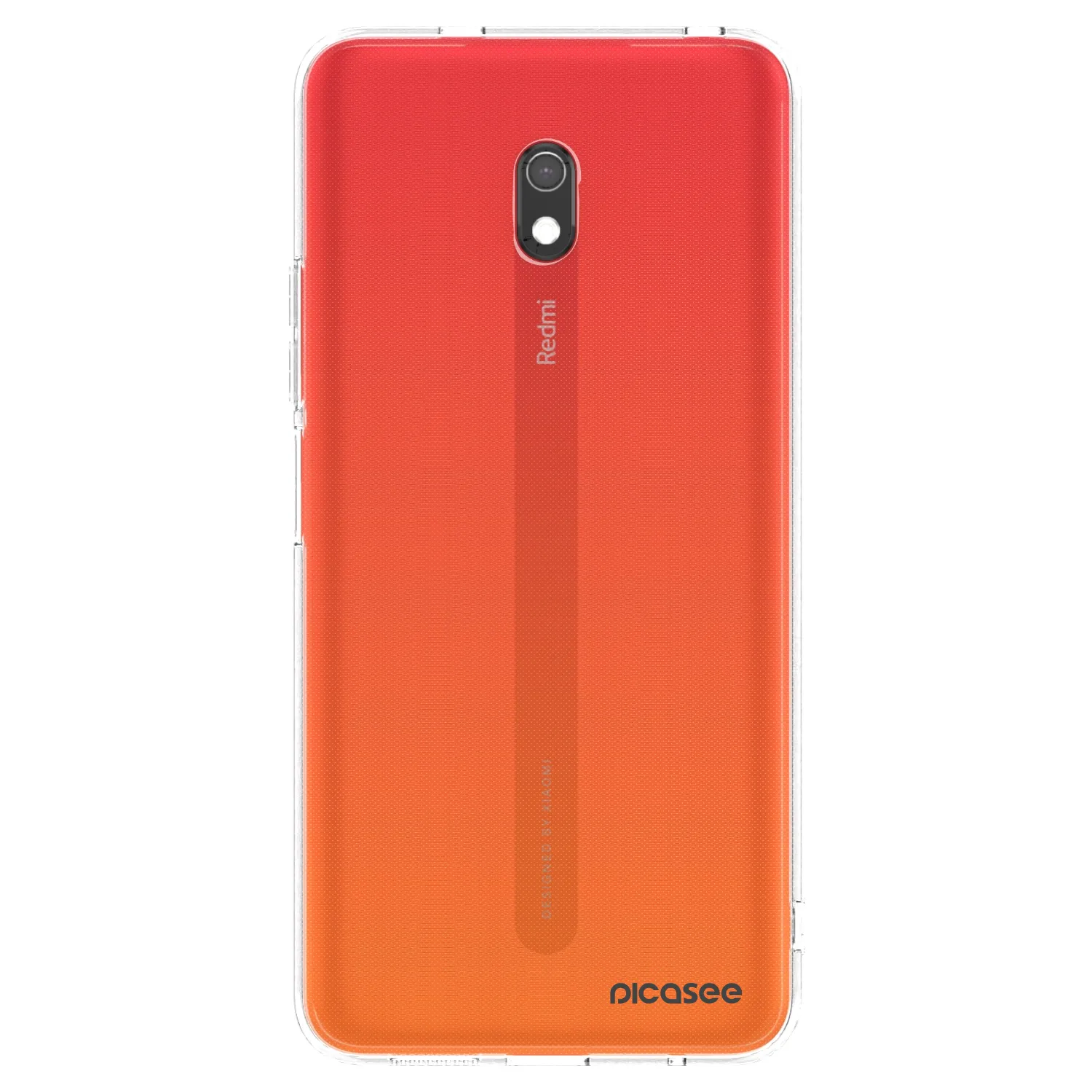Picasee silikónový prehľadný obal pre Xiaomi Redmi 8A - Clear