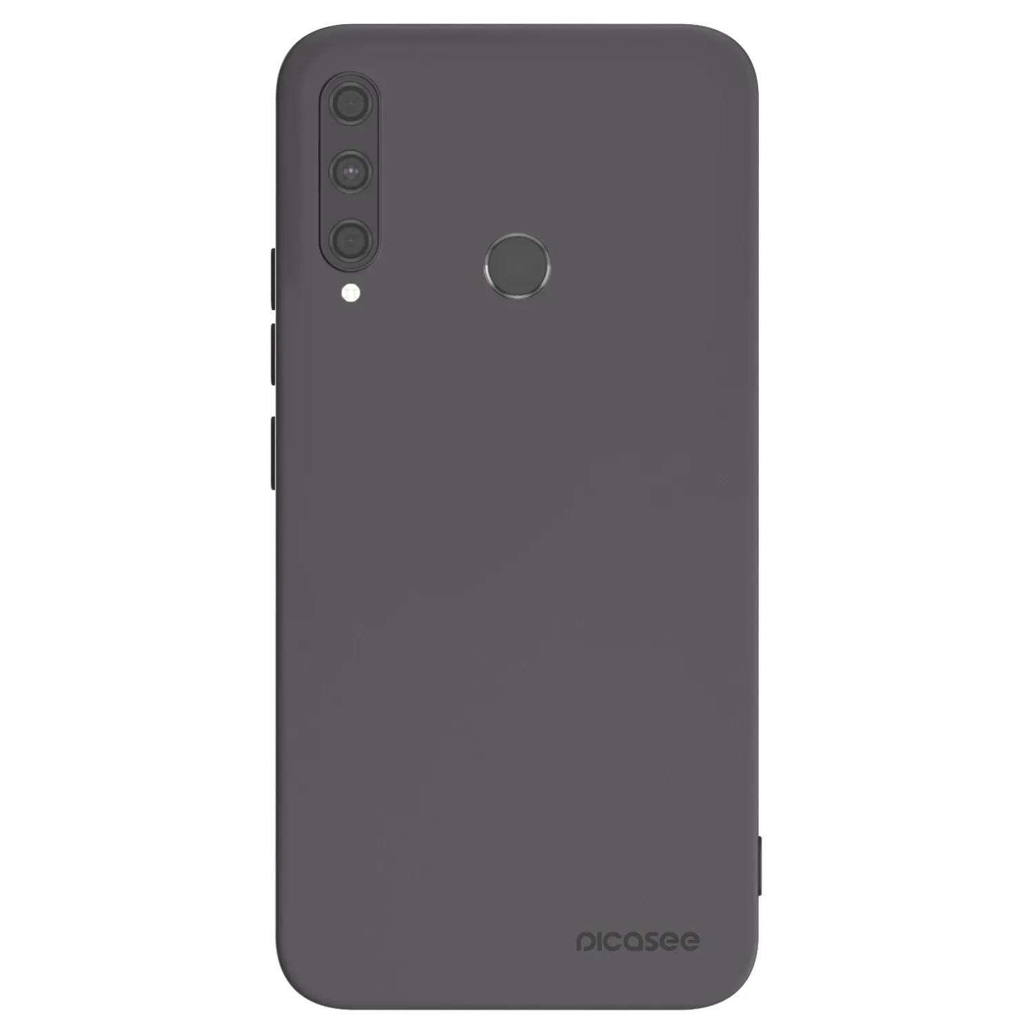 Picasee silikónový čierny obal pre Huawei P40 Lite E - Clear