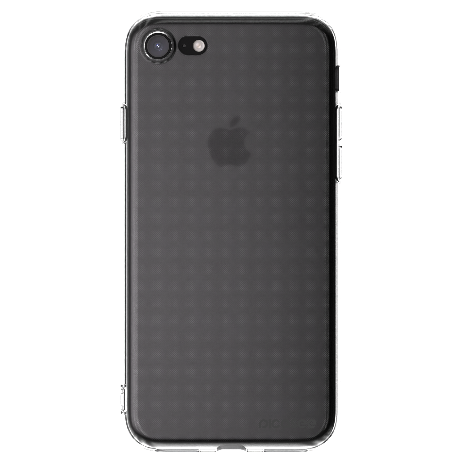 Picasee silikónový prehľadný obal pre Apple iPhone SE 2020 - Clear