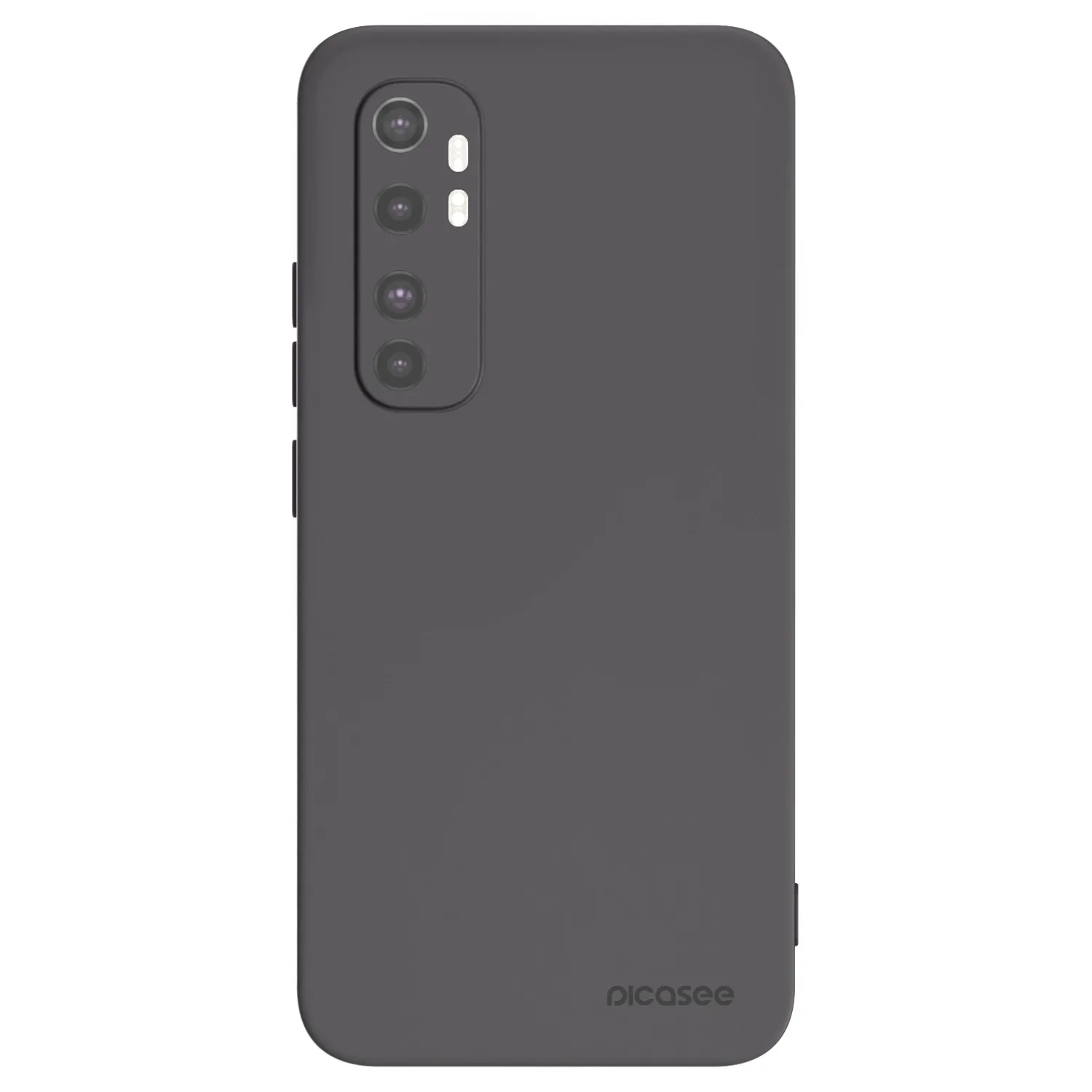 Picasee silikónový čierny obal pre Xiaomi Mi Note 10 Lite - Clear