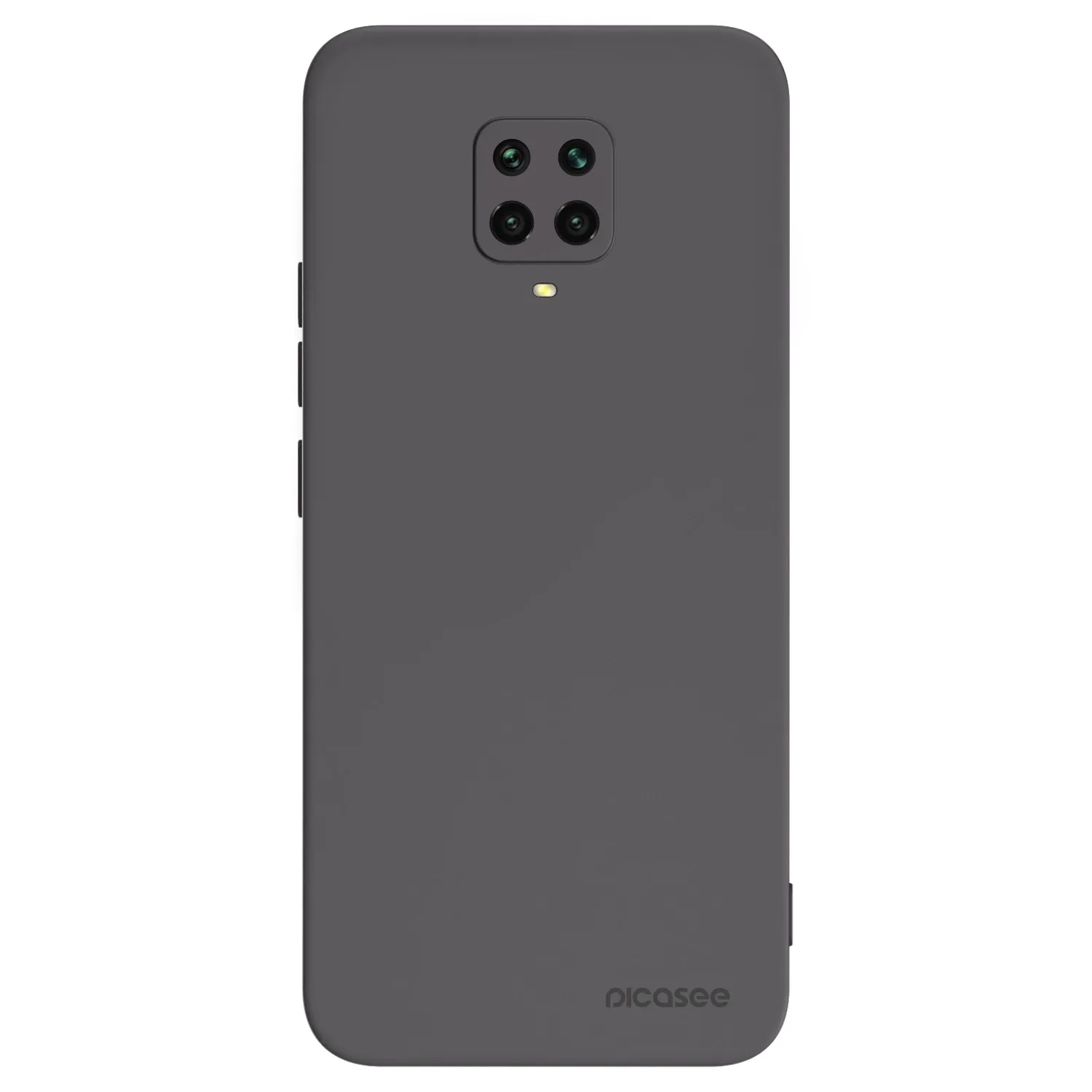 Picasee silikónový čierny obal pre Xiaomi Redmi Note 9S - Clear