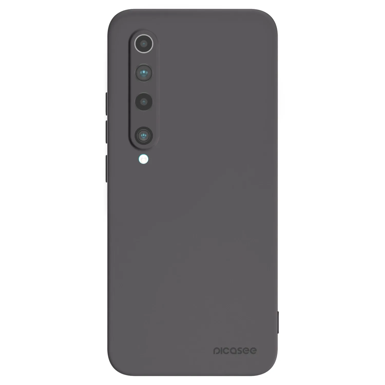 Picasee silikónový čierny obal pre Xiaomi Mi 10 - Clear