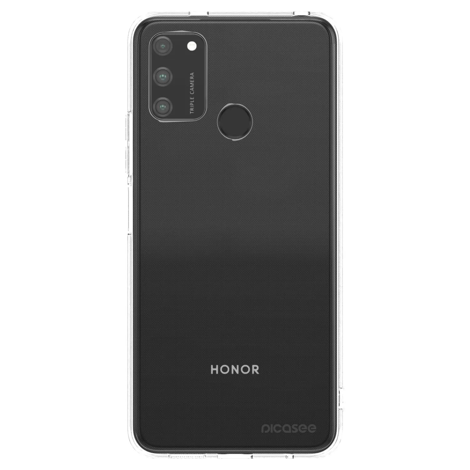 Picasee silikónový prehľadný obal pre Honor 9A - Clear