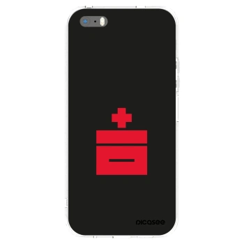 Picasee silikónový prehľadný obal pre Apple iPhone 5/5S/SE - Le Plastenciaga