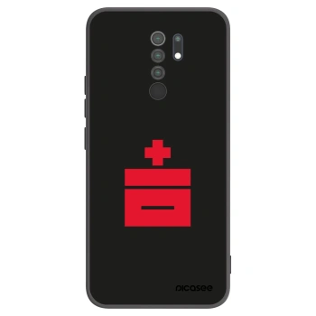 Picasee silikónový čierny obal pre Xiaomi Redmi 9 - Le Plastenciaga