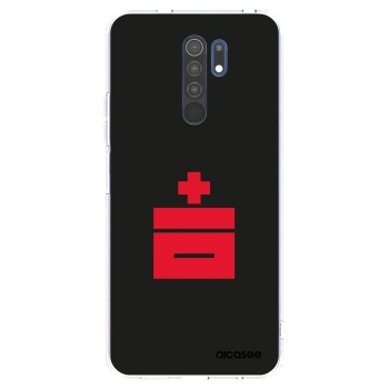 Picasee silikónový prehľadný obal pre Xiaomi Redmi 9 - Le Plastenciaga