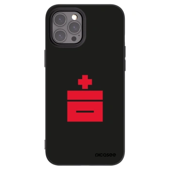 Picasee silikónový čierny obal pre Apple iPhone 12 Pro Max - Le Plastenciaga