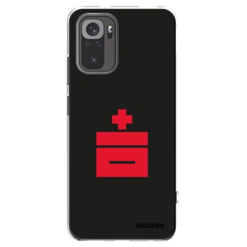Picasee silikónový prehľadný obal pre Xiaomi Redmi Note 10S - Le Plastenciaga