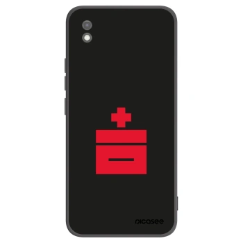 Picasee silikónový čierny obal pre Xiaomi Redmi 9AT - Le Plastenciaga