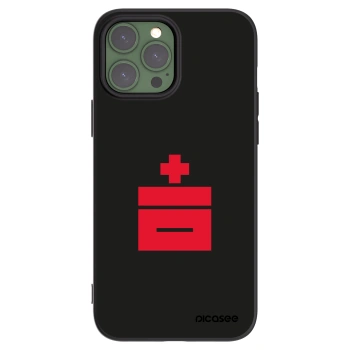 Picasee silikónový čierny obal pre Apple iPhone 13 Pro Max - Le Plastenciaga