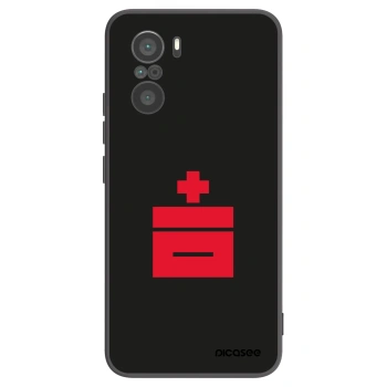 Picasee silikónový čierny obal pre Xiaomi Poco F3 - Le Plastenciaga