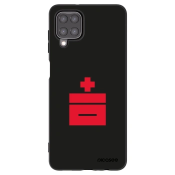 Picasee silikónový čierny obal pre Samsung Galaxy M12 M127F - Le Plastenciaga
