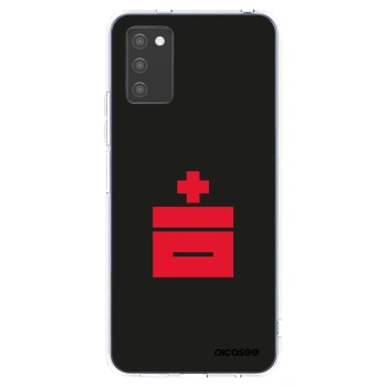 Picasee silikónový prehľadný obal pre Samsung Galaxy A02s A025G - Le Plastenciaga