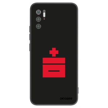 Picasee silikónový čierny obal pre Xiaomi Poco M3 Pro 5G - Le Plastenciaga